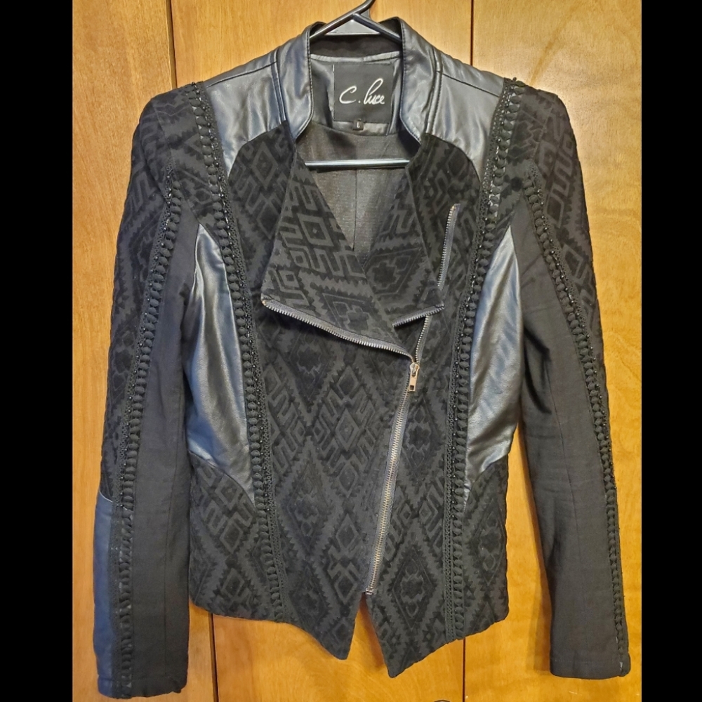 C Luce Black Fitted Jacket